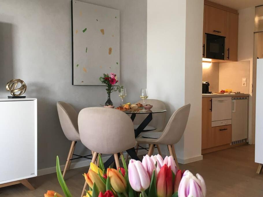 Gemuetliches Apartment Mit Wundervollem Weitblick Loffingen Bagian luar foto